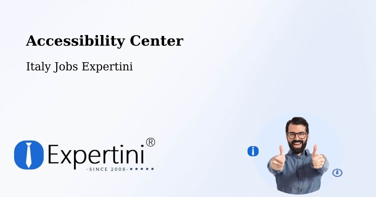 Accessibility Statement – Roasio - Italy Jobs Expertini