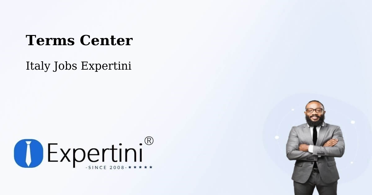 Terms of Service – Roasio - Italy Jobs Expertini